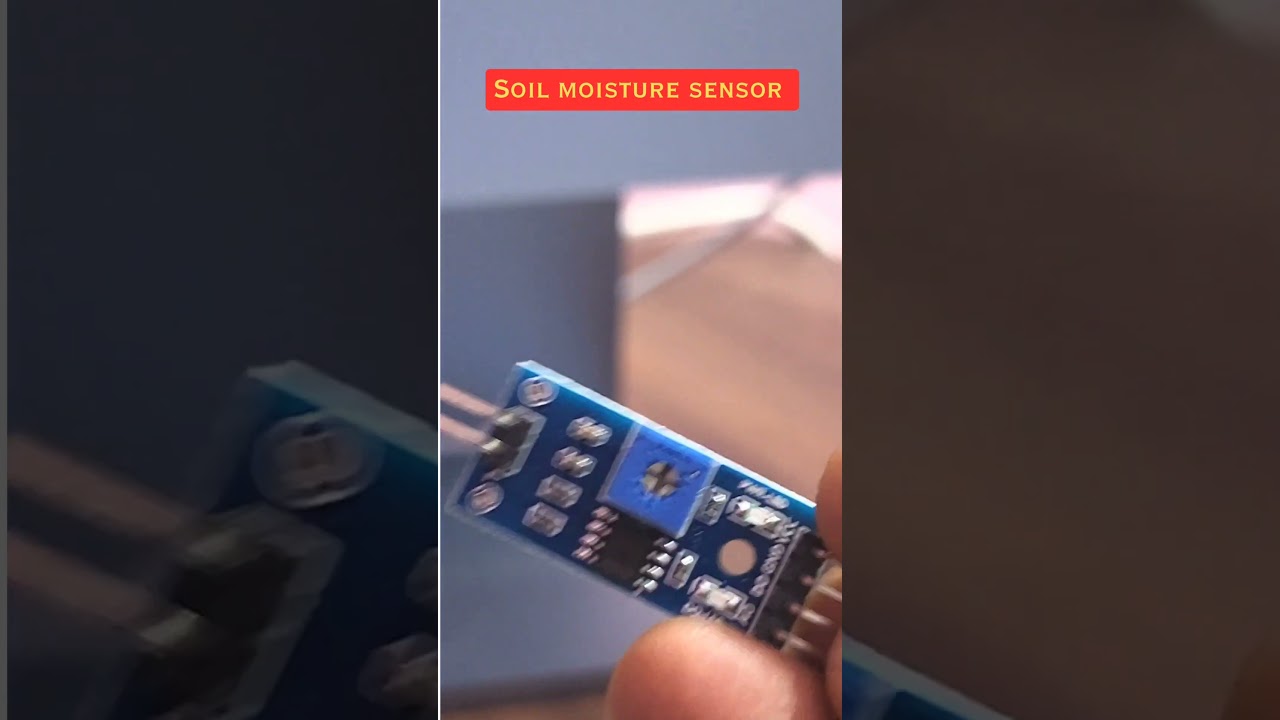 #Shorts - How Soil moisture sensor look like?  Arduino projects | Arduino sensors #robotics