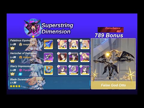 [HI3 SEA] [EX Abyss] Nirvana False God Otto 462D (21789) - PE HoS SI