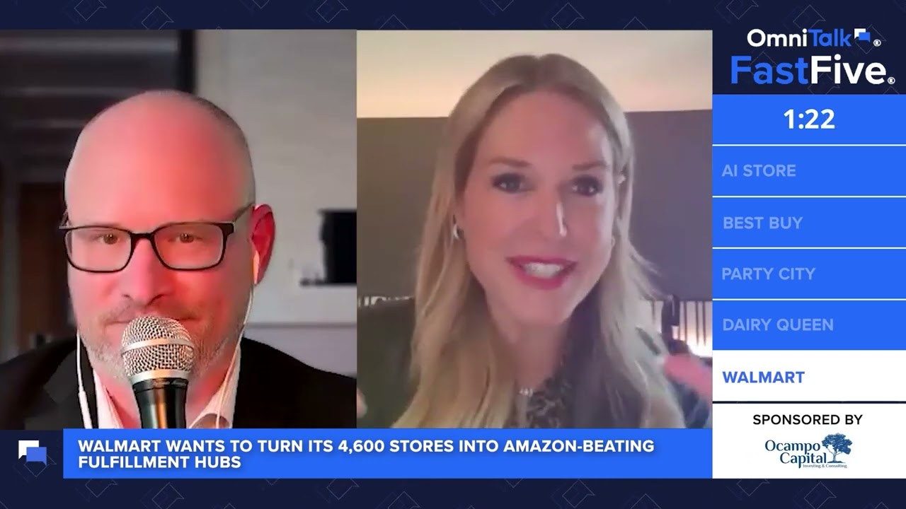 Walmart Wants To Turn Its 4,600 Stores Into Amazon-beating Fulfillment Hubs | Fast Five Shorts