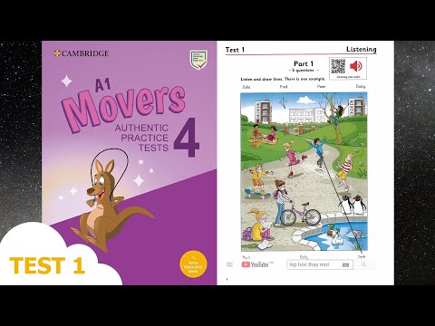 Movers 4 TEST 1 - Listening Tests 1 | Lớp Học Thầy Mol