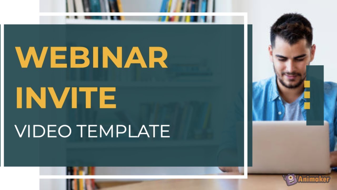 Webinar Invitation Video Template