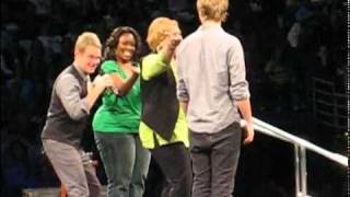 Sandi Patty & Steven Curtis Chapman sing Happy Birthday, Women of Faith, Milwaukee