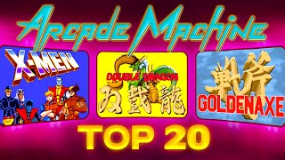 Top 20 Best Beat Em Up / Brawler Games for Coin-Op Arcade Machines