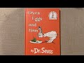Dr Seuss Rap Green Eggs And Ham Performance By Jordansimons4