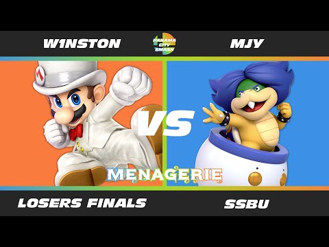 Menagerie 12: W1nston (Mario) VS MJY (BowserJR) - Super Smash Bros Ultimate