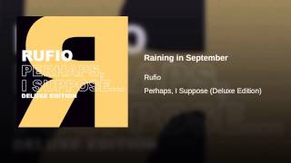Raining in September