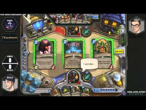 Hearthstone : VGVN Naxxramas Tournament Grand Finals - Amaz vs Realz Game 1