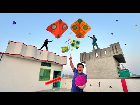 Lahore Basant New Kite Catch Tricks Fire | Kite Fly Catch 2026