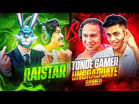 Finally Raistar Vs Tonde, Ayush 🤯🔥Raistar New Gameplay🤯❤ [Must Watch] - Garena Free Fire Max