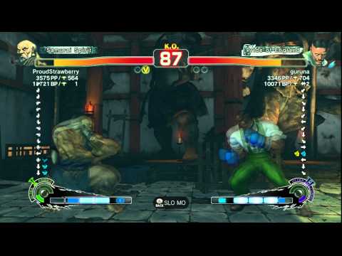 USFIV~ Gouken (ProudStrawberry) vs.  Dudley (guruna) HD