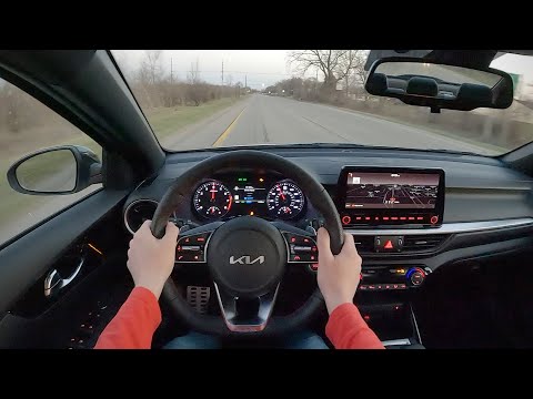 2022 Kia Forte GT - POV Night Drive (Binaural Audio)