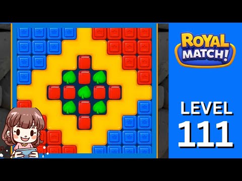 Royal Match Level 111 Walkthrough Solution (No Boosters) 👑⚜️