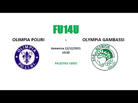 FU14U - OLIMPIA POLIRI vs OLYMPIA GAMBASSI