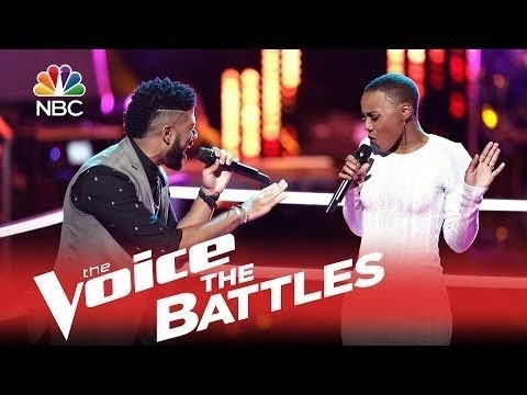 The Voice 2015 Battle - Celeste Betton vs Mark Hood - 'Ain't No Mountain High'