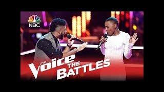 The Voice 2015 Battle - Celeste Betton vs Mark Hood - &#39;Ain&#39;t No Mountain High&#39;
