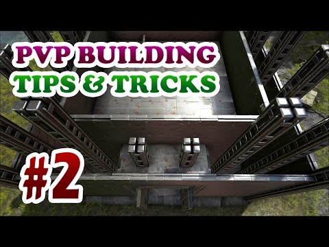 ARK | Advanced PVP Building Design Tips&Tricks Ep2 | Buffer zone and Ceiling fortification