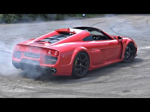 Noble M600 Speedster Twin Turbo V8 with Anti-Lag?!? - INSANE Pops & Bangs!