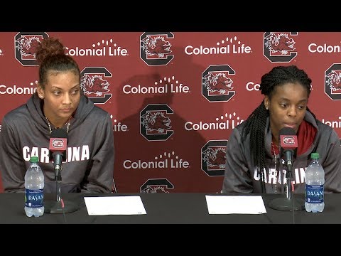 POST-GAME: Mikiah Herbert Harrigan, Doniyah Cliney on Western Carolina — 11/30/17