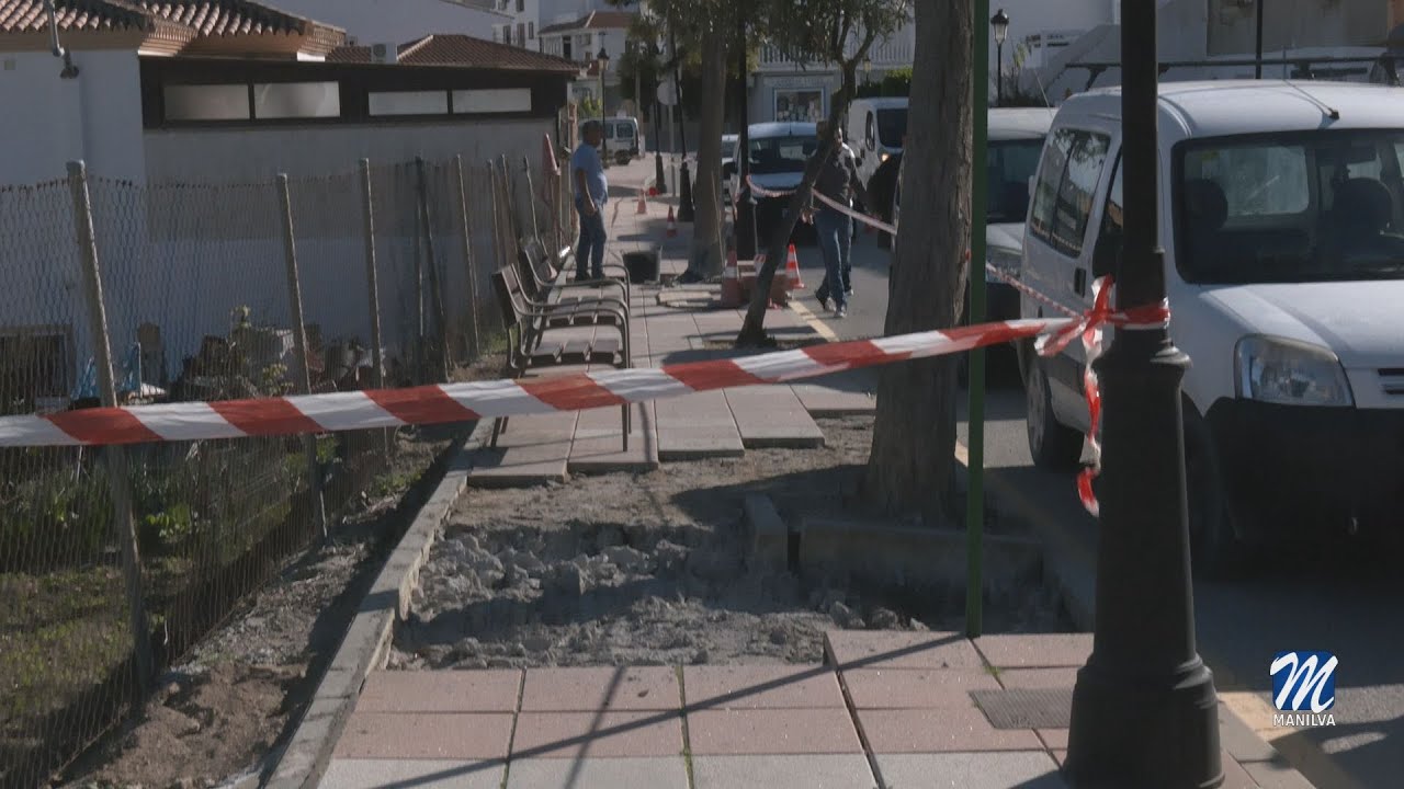 Infraestructura y Obras actúa en calle Cruces