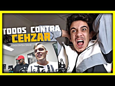 TODOS CONTRA CEHZAR 😱 (REACCION) Akapellah, Aczino y Cehzar - TODOS CONTRA CEHZAR FREESTYLE