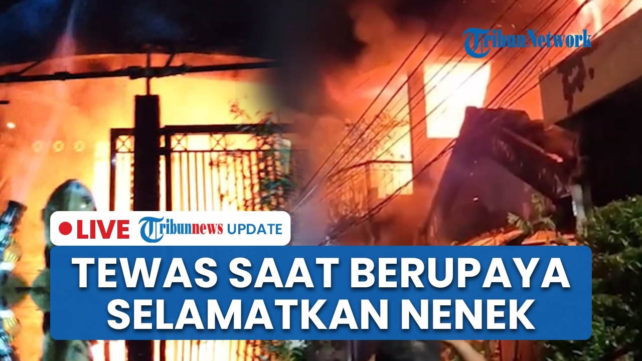 LIVE: Kebakaran Rumah di Surabaya Dipicu Aktivitas Isi Baterai Motor Listrik, Cucu dan Nenek Tewas