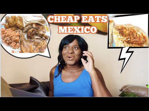 FIVE CHEAP PLACES TO EAT IN Playa del Carmen MEXICO.