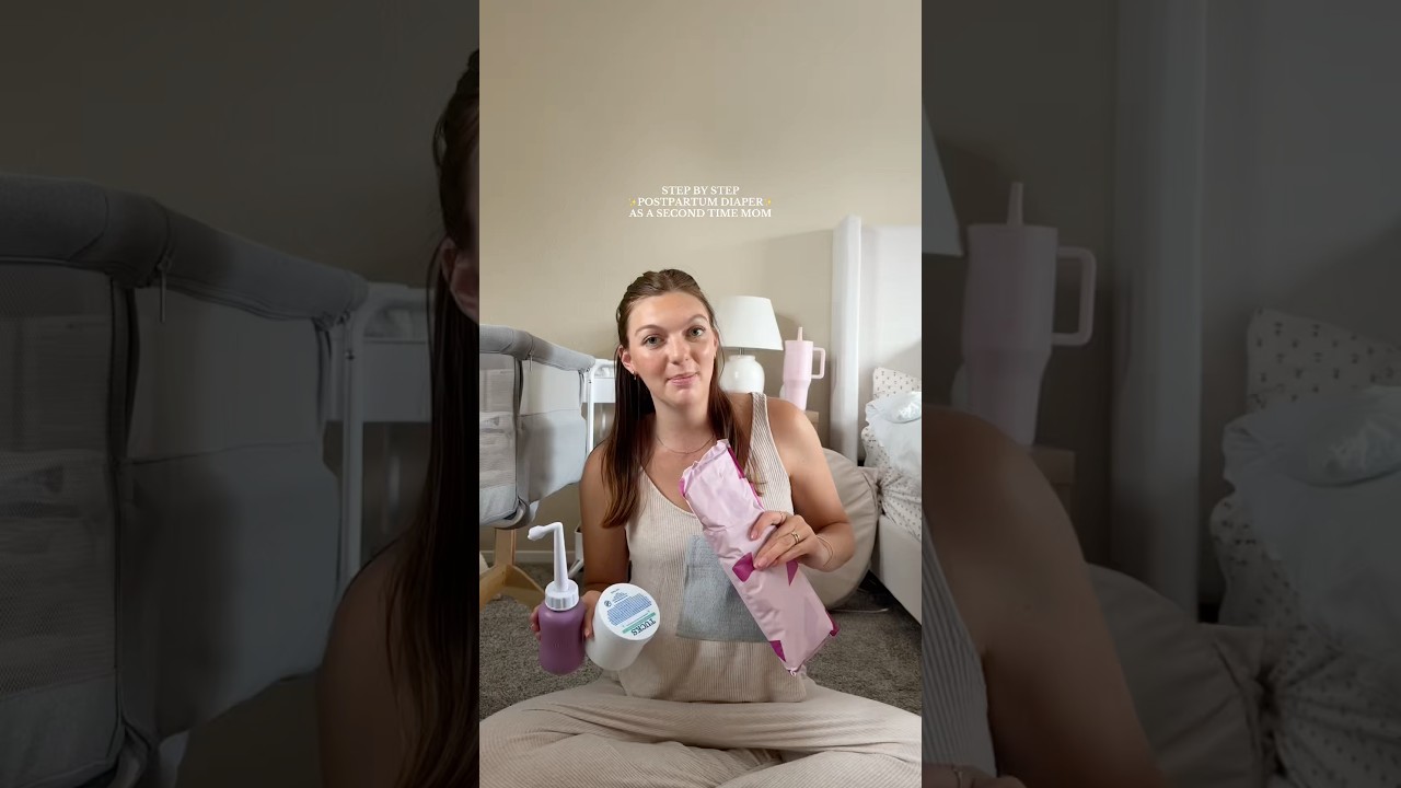 Postpartum Diaper ✨ #postpartum #postpartumcare #afterbirth #motherhood #newborn #laboranddelivery