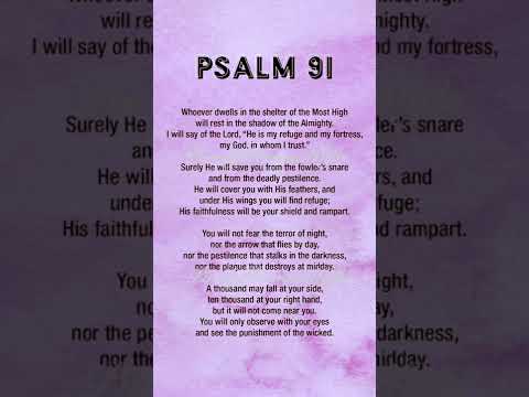 PSALM 91 🙏