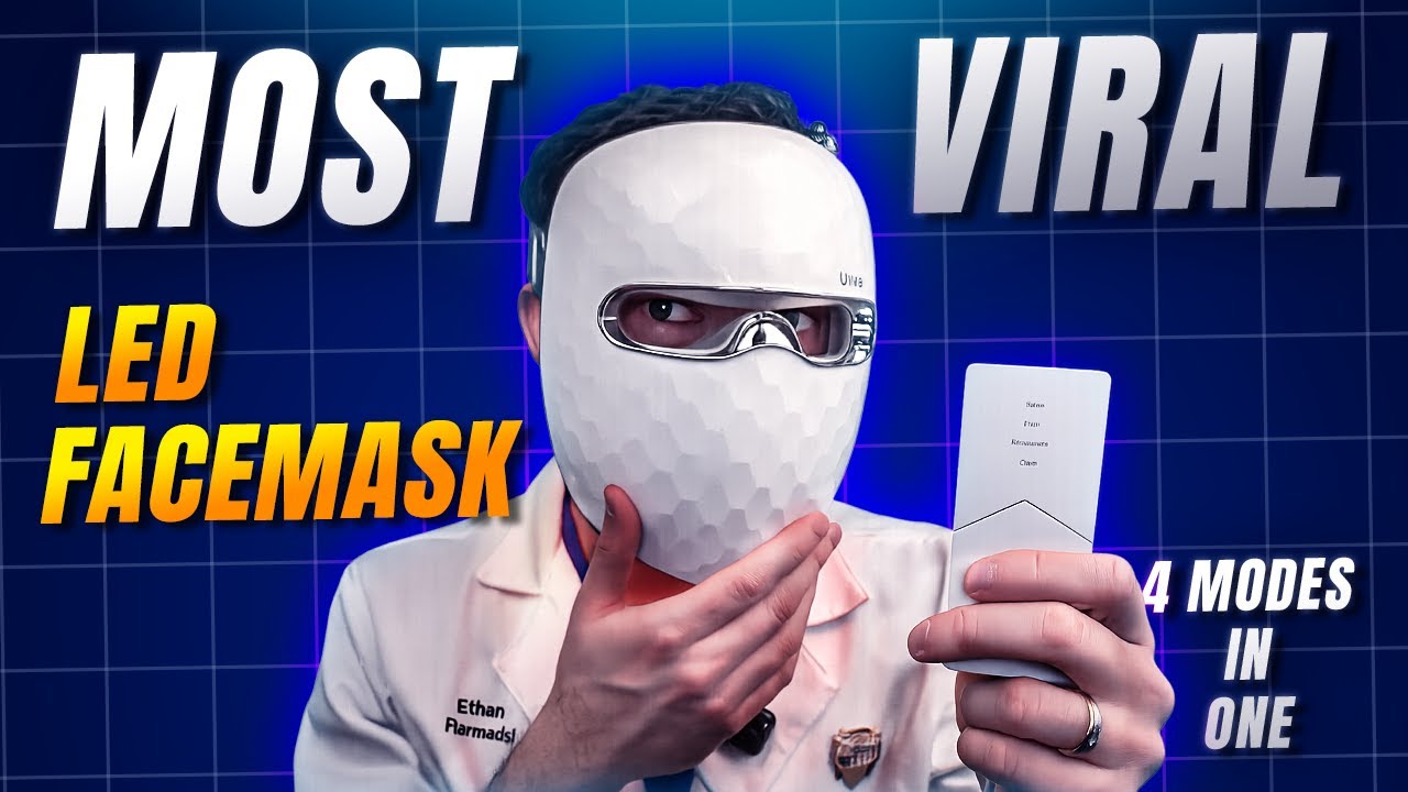 DO LED FACE MASKS ACTUALLY WORK? | Pharmacist Reviews Ulike ReGlow Red Light Therapy Mask