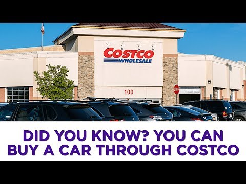 Did you know? You can buy a car through Costco