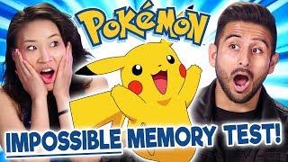 Pokémon Fans Take The Impossible Pokémon Memory Test | Too Much Information