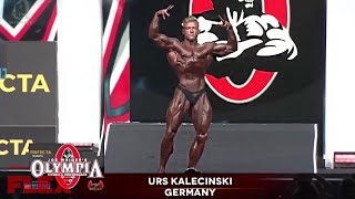 Classic Physique Olympia 2021: Urs Kalecinski Posing Routine
