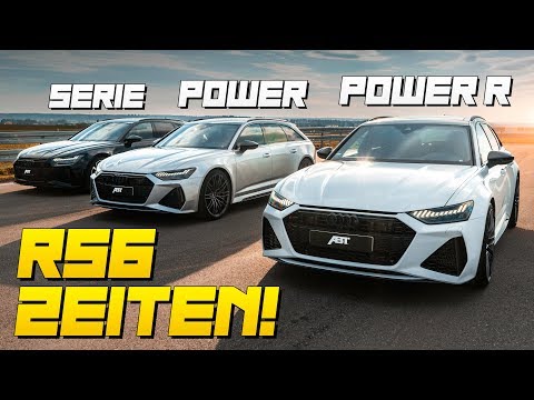 Audi RS6 ZEITENVERGLEICH! | 0-100Km/h, 0-200Km/h, Drag Race! | Daniel Abt