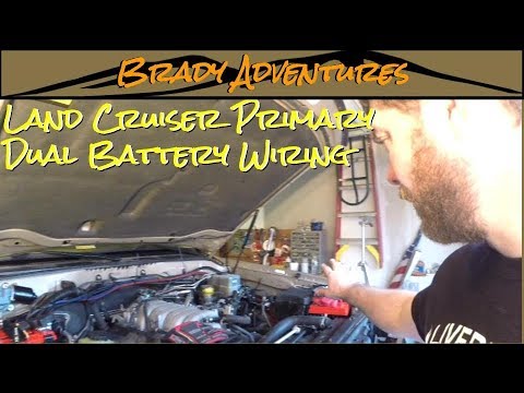 Land Cruiser Blue Sea ML-ACR and 1/0 Wire Install