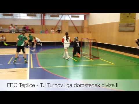FBC Teplice - TJ Turnov dorostenky florbal, dorostenecká liga divize II