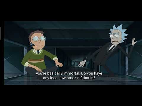 Rick and Morty | Rick explains Jerry's fortune makes him immortal