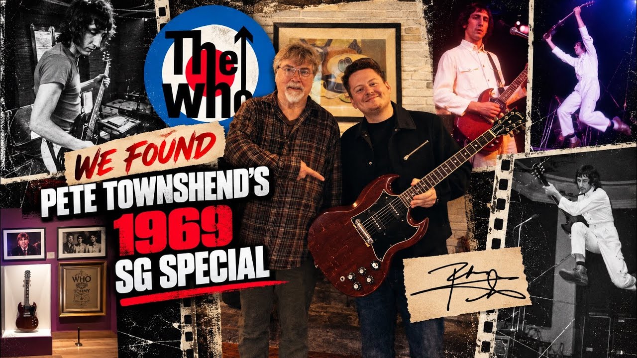 The Incredible Story of Pete Townshend’s Smashed 1969 Gibson SG! The Who Holy Grail ! - YouTube