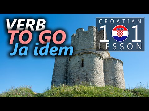 022 📚 Verb "TO GO" 🇭🇷 Croatian Language 101 - Learn Croatian