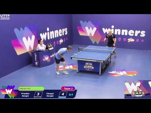 WINners CUP table 2  11.11 Priadko Sergei - Chugai Sergei 20:45