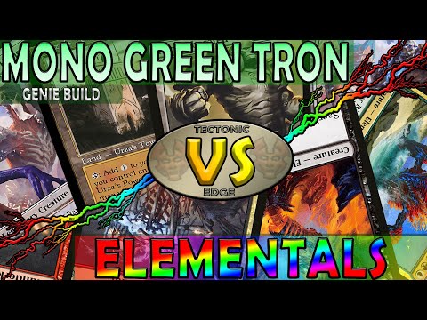 Mono Green Tron VS Elementals: Never Leave a Risen Reef in Play!