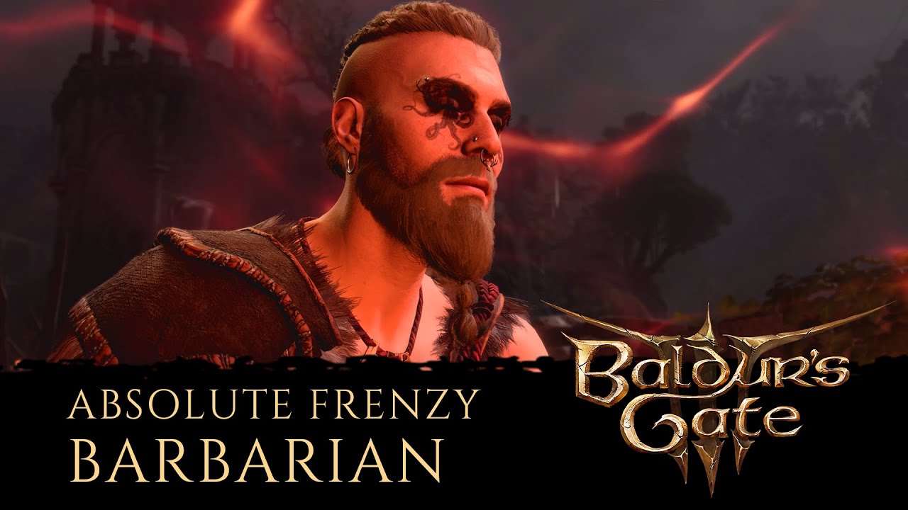 Baldur's Gate 3: Absolute Frenzy - Barbarian - YouTube