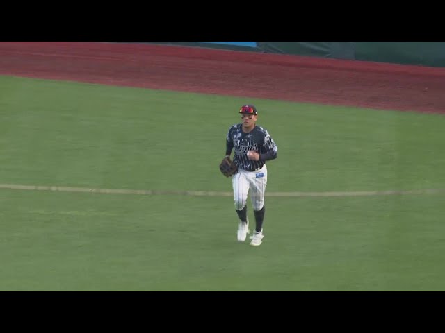 【2回裏】投手を救う好プレー!! ライオンズ・蛭間拓哉 スライディングキャッチを見せる!!  2024年8月18日 東北楽天ゴールデンイーグルス 対 埼玉西武ライオンズ