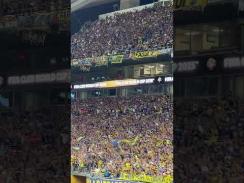 "La hinchada de Boca Juniors es impresionante, mira aquí lo que fue en Miami no en Buenos Aires" Barra: La 12 &bull; Club: Boca Juniors