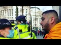 Steel Banglez gets stopped by Police at Protest | Viral Veers