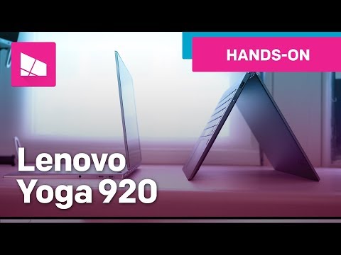 Lenovo Yoga 920 hands-on from IFA 2017