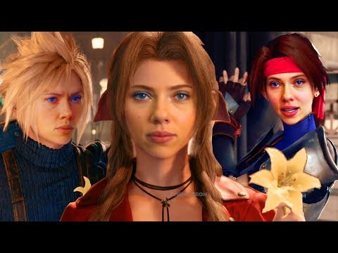 Cloud Refusing VS Accepting Aerith’s Flower ( All Choices ) FF7 Remake - Final Fantasy VII