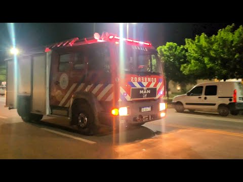 Bomberos: Salida del Móvil N°9 por incendio