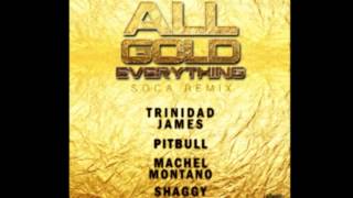 Trinidad James, Pitbull, Machel Montano &amp; Shaggy - All Gold Everything (Soca Remix)