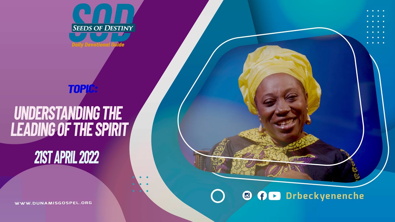 SOD Devotional 21 April 2022