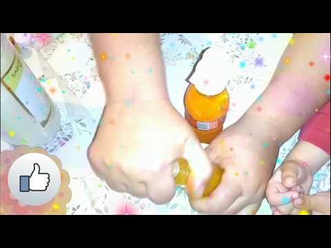 #faça  Sabonete líquido disfarçado de refrigerante de laranja